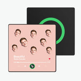 מגנט מוזיקה אישי בהתאמה אישית עם תמונה ושיר אהוב, מתנה מקורית ומרגשת לכל אירוע.